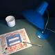 Gypsy blue 50s lamp