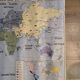 School map / political planisphere and economic planisphere