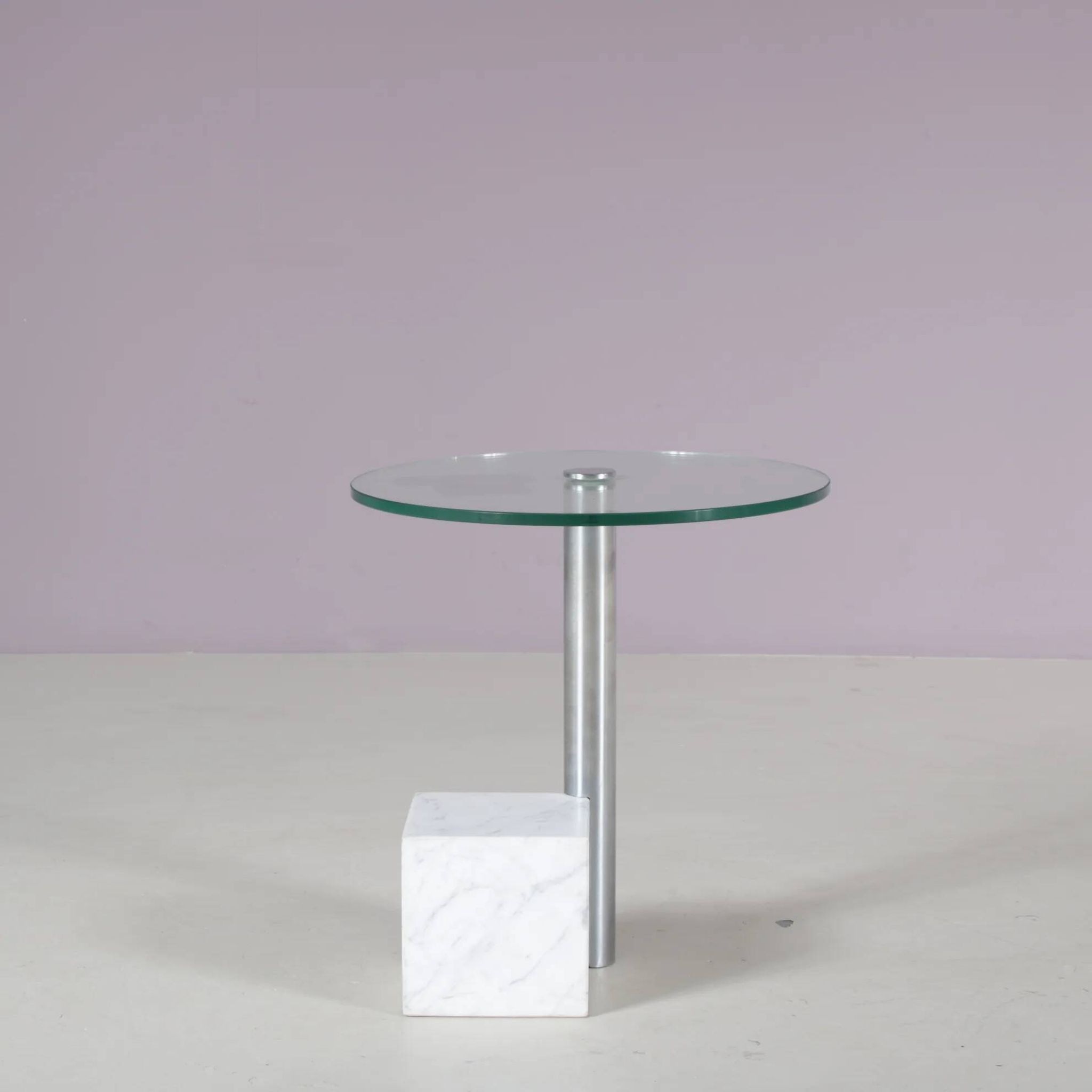 Table d'appoint HK-2 des années 1980 par Hank Kwint pour Metaform, Pays-Bas