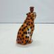 Handmade Leopard Candle Holder