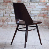 Set of 4 dining chairs by Radomir Hofman for TON, model 514, beech veneer