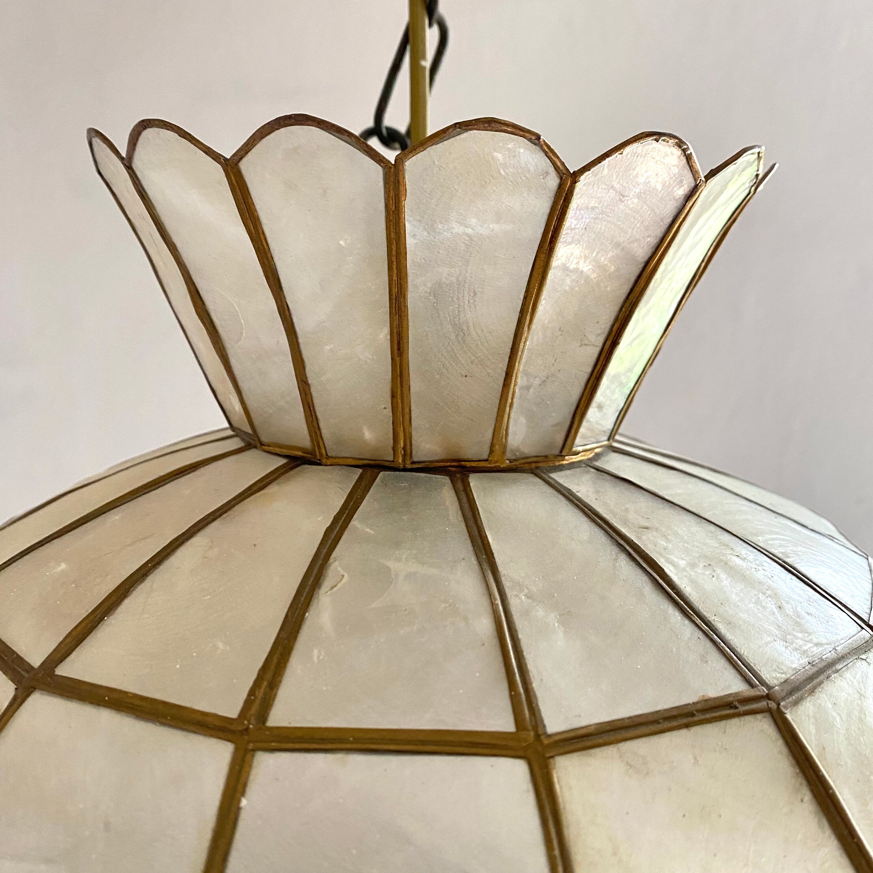 Suspension en nacre  vintage