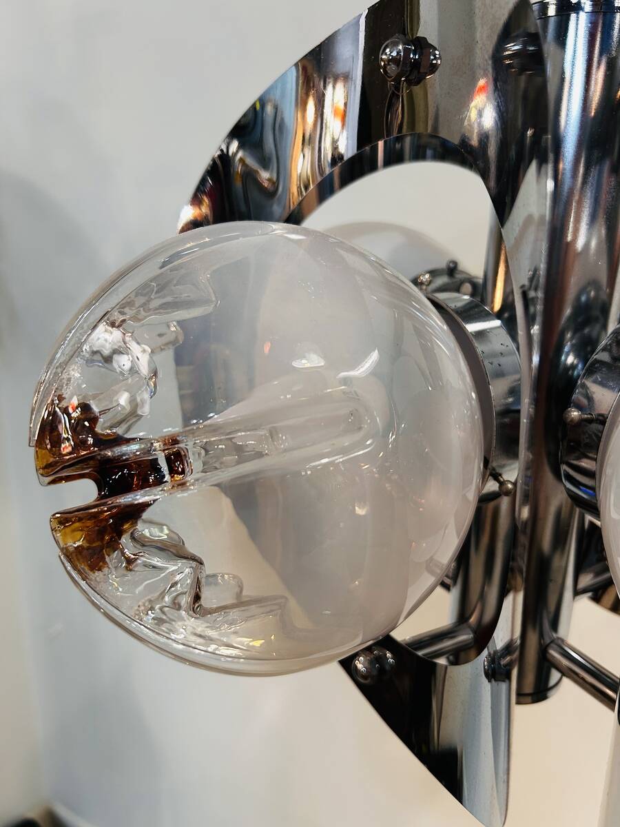 Suspension Murano en verre soufflé