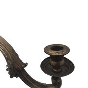 Antique bronze wall lamp, Germany, 1900s