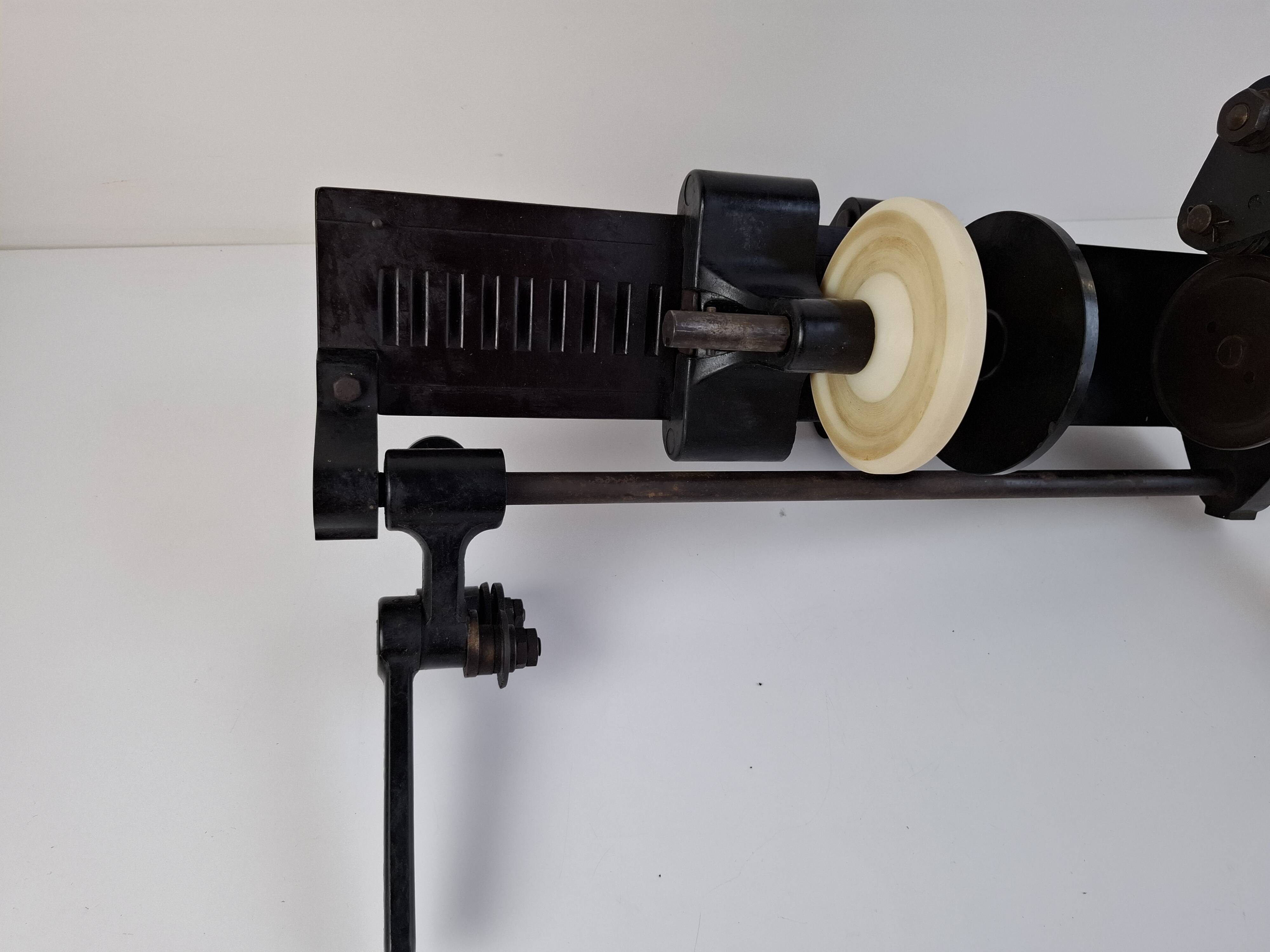 Art Deco Czechoslovak Industrial Tabletop Can Closer, 1930s