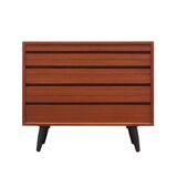 Teak chest of drawers, Danish design, 1970s, production: Denmark