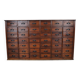 Antique French Pine Apothecary Cabinet, Early 20th Century