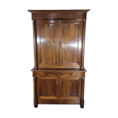Buffet deux corps Empire en noyer