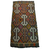 Vintage Turkish Kilim, 100 X 50 cm