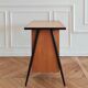 Renovated vintage desk, Scandinavian style, 1950s-60s.