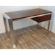 Vintage Georges Frydman desk in teak and aluminum 1970
