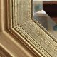 Miroir en bois doré octogonal