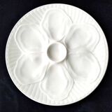 2 Boch La Louvière ceramic oyster plates