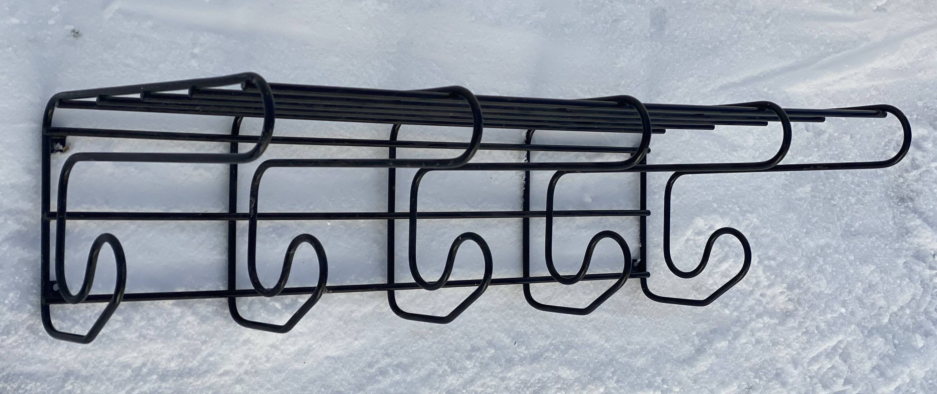 Vintage Ikea coat rack shelf 1980 Frän collection