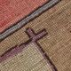 5x11 Rug For Living Room Red Brown Turkish Vintage Rug 150x338Cm