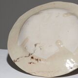 SET OF 4 GLAZED CERAMIC SOUP PLATES