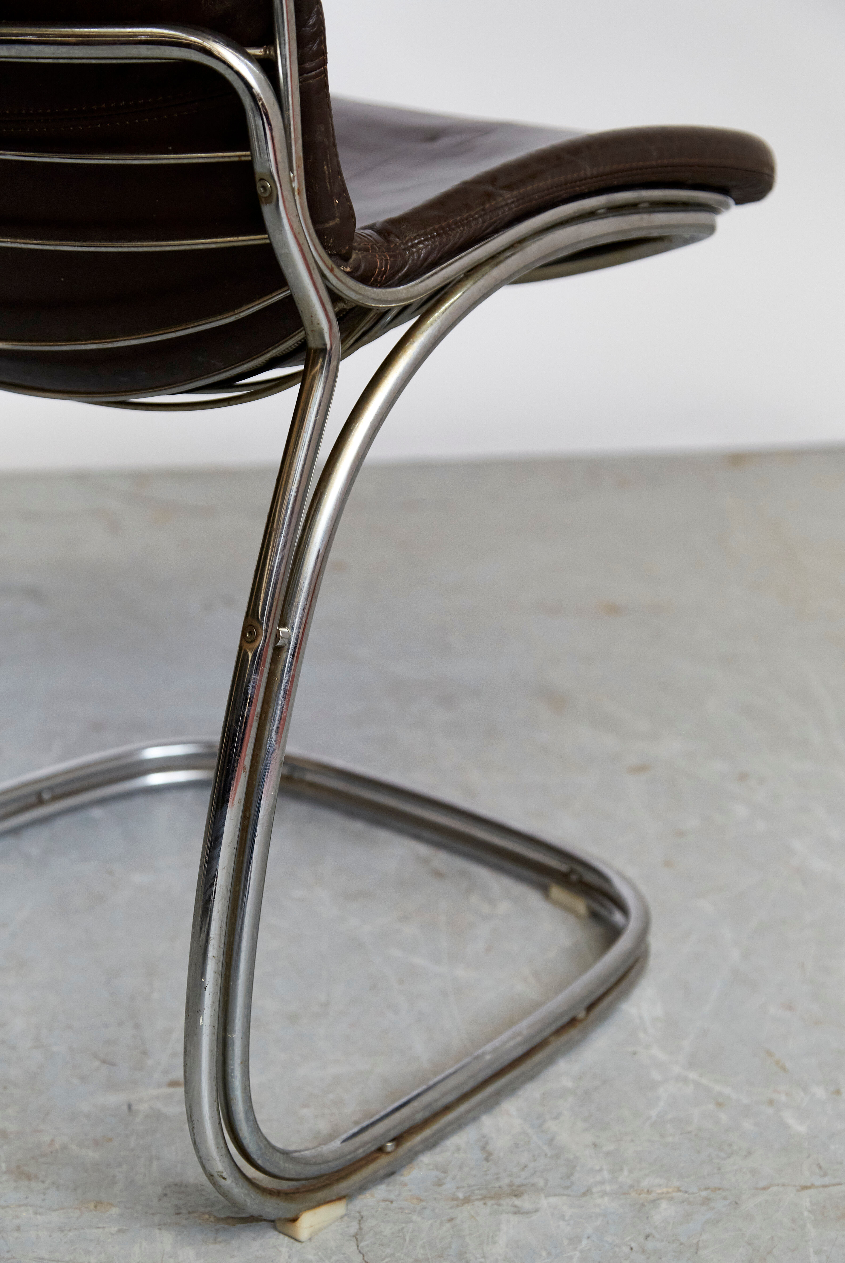 Gastone Rinaldi Sabrina" Chair for Rima I set of Two