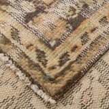 6x9 Peach Yellow Soft Pastel Turkish Vintage Rug, 185x276Cm SK 5250