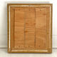 Small old mirror in gilded wood