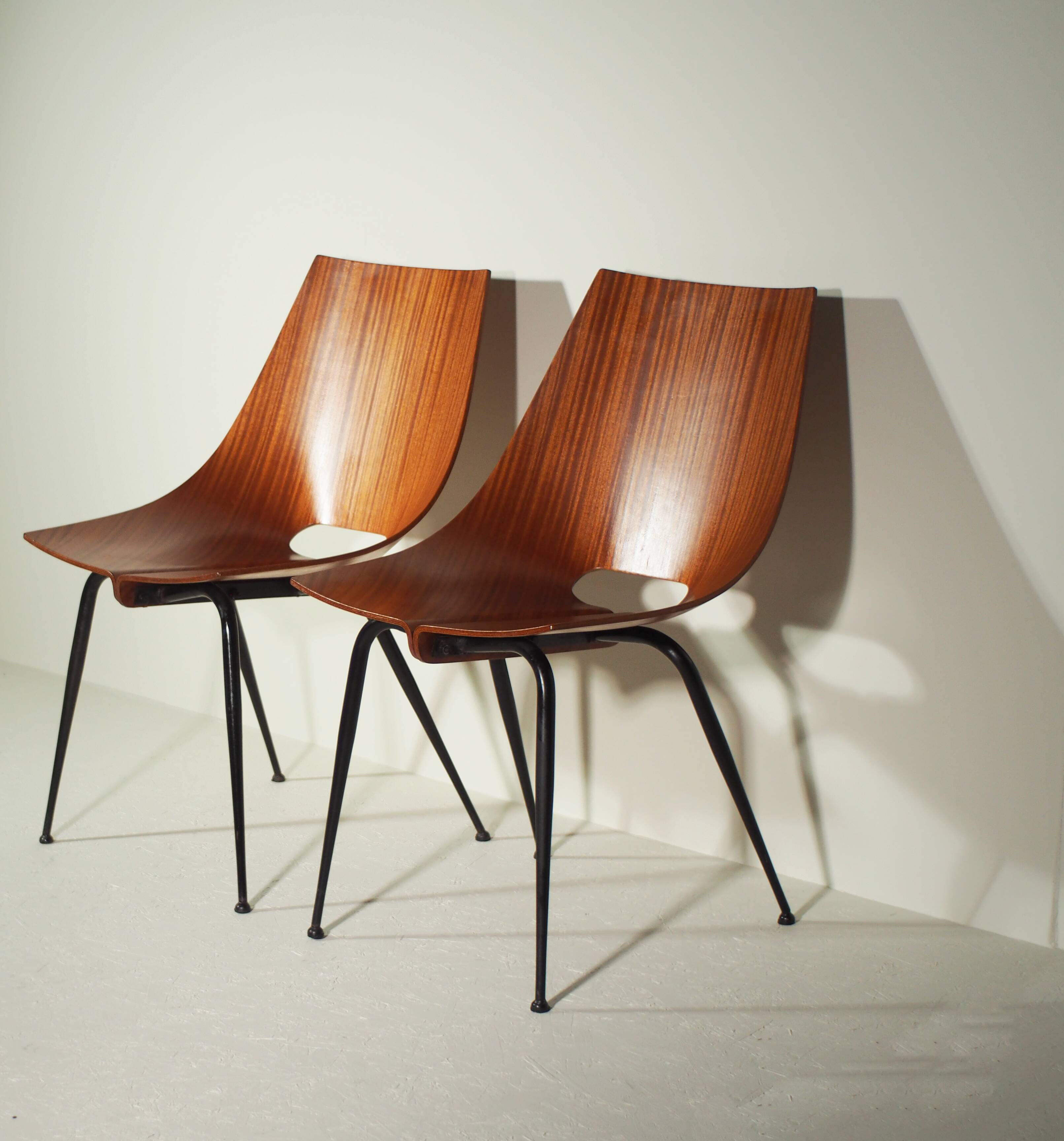 Chairs Carlo Ratti for Società Compensati Curvati