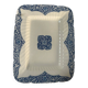 Plat rectangulaire en terre de fer Gien