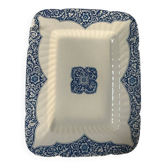 Plat rectangulaire en terre de fer Gien