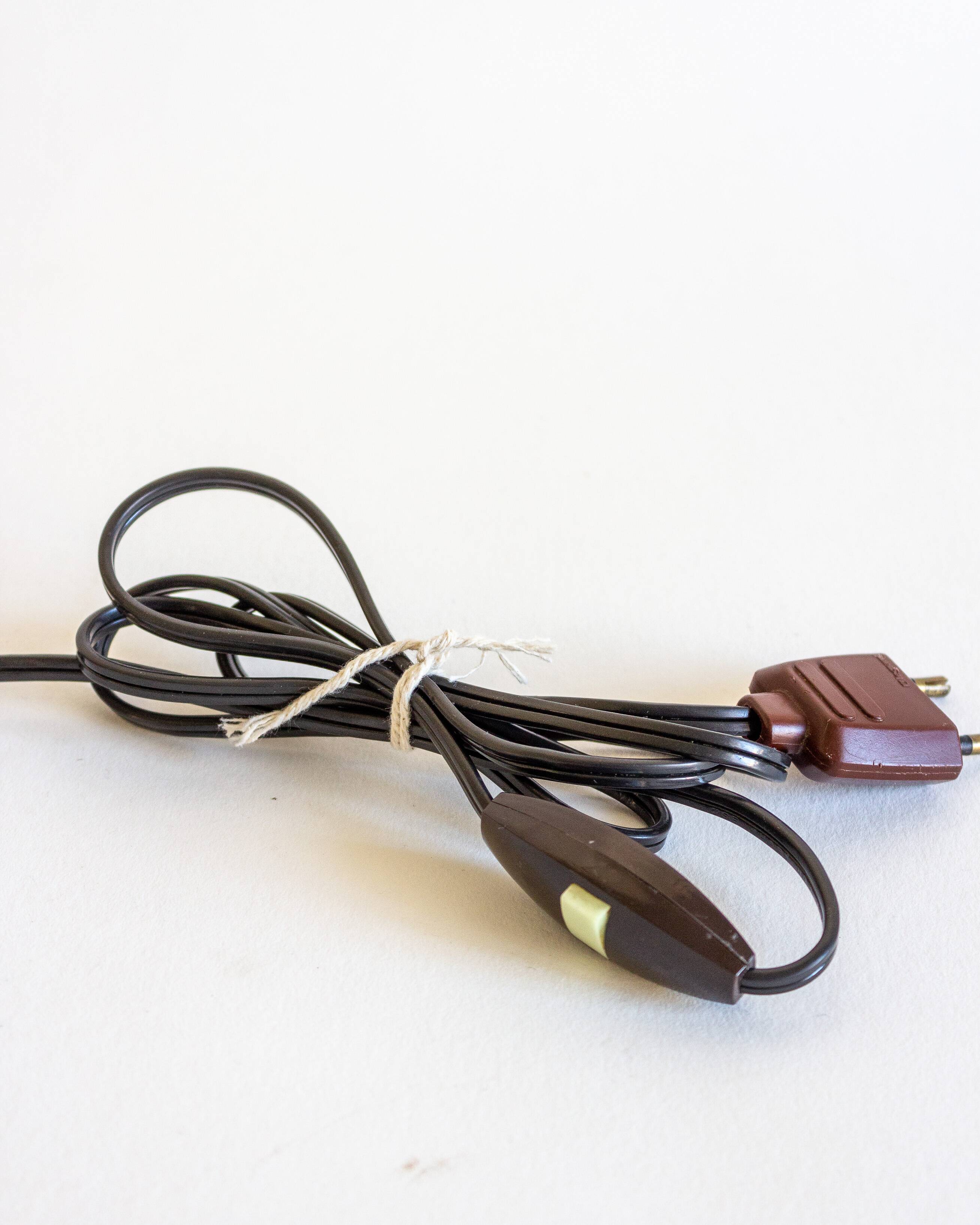 Terracotta lamp base, 50s/60s