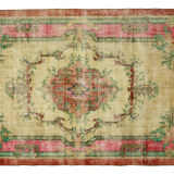 Anatolian handmade vintage rug 290 cm x 192 cm