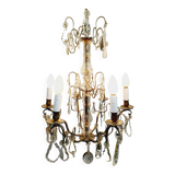6 Light Crystal Chandelier
