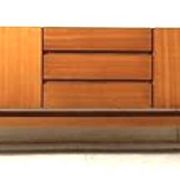 Vintage Scandinavian sideboard in blond teak