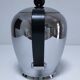 Cafetière théière "Bombé" Carlo Alessi inox vintage