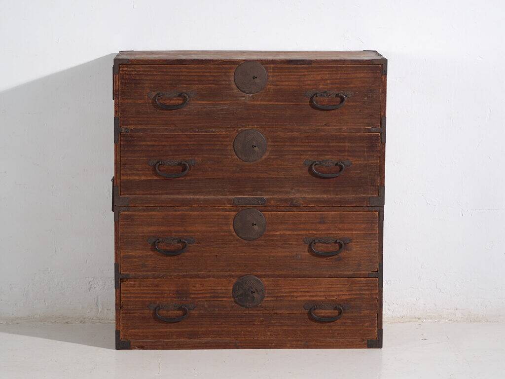 Antique Japanese Tansu Chest – Meiji / Taishō Period (c.1868-1926) #5