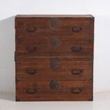 Antique Japanese Tansu Chest – Meiji / Taishō Period (c.1868-1926) #5
