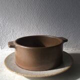 Stoneware plates and bowls set