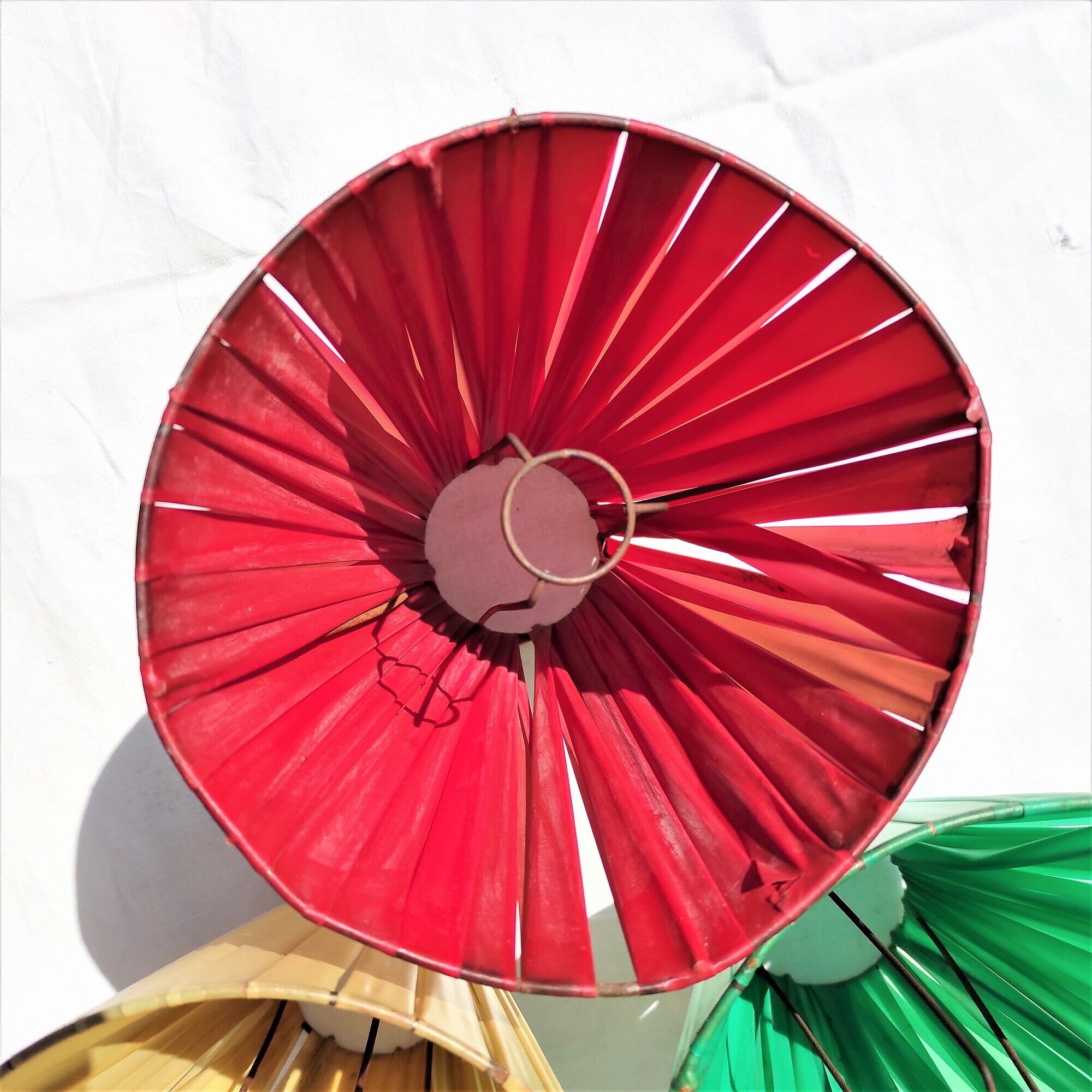 Lampshades day lot of 3 colors