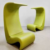 Vintage Amoebe lounge chair Verner Panton Vitra 1970