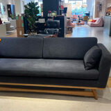 Sofa 210 - Natural wood - Storm fabric - RED Edition