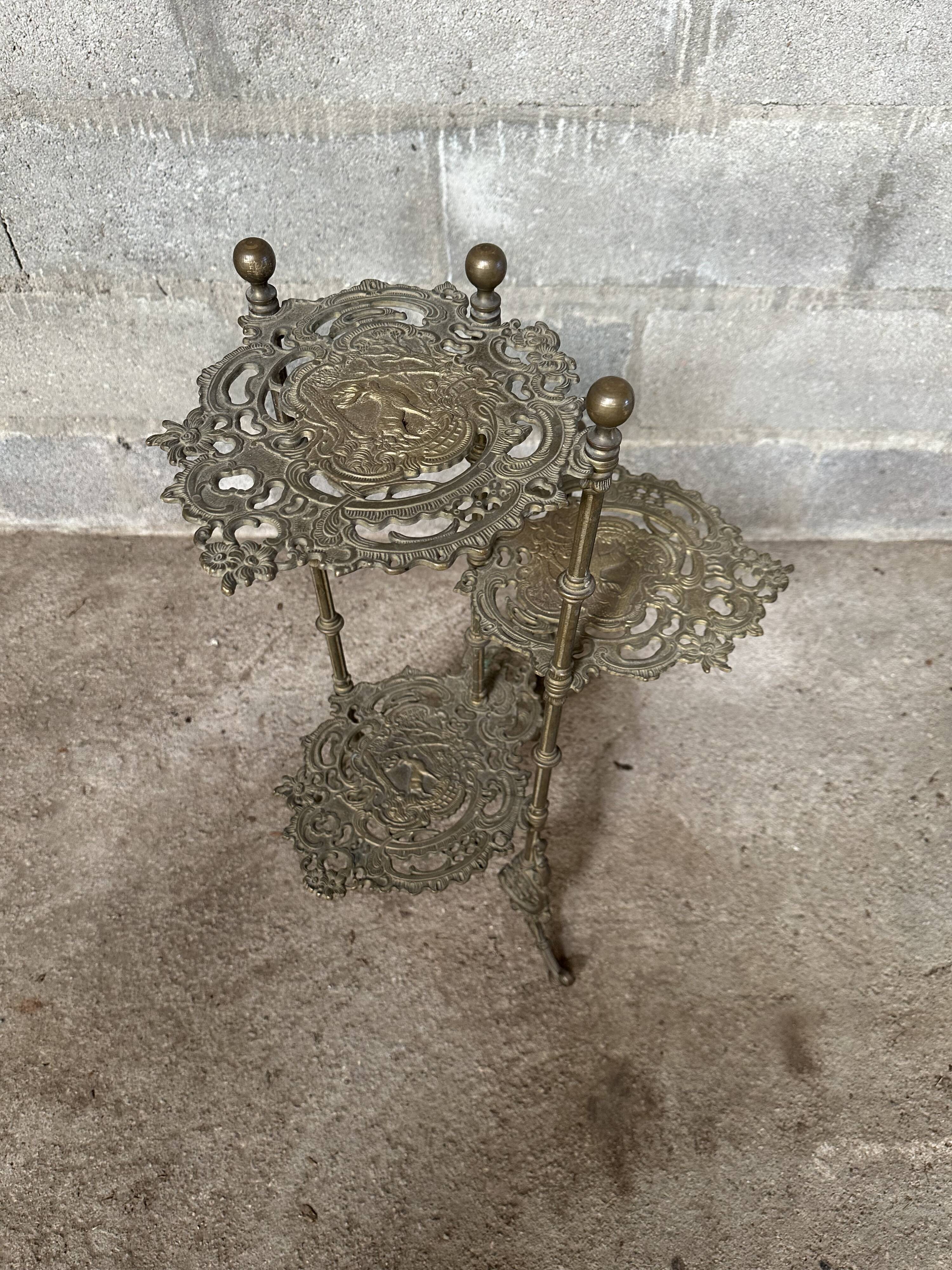 Vintage brass harness