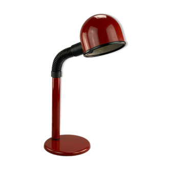 60s 70s Ball Lamp Lamp Light Red Table Lamp Space Age Design 60s 70s