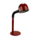60s 70s Ball Lamp Lamp Light Red Table Lamp Space Age Design 60s 70s