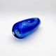 Large Vase R Pierini 1998 Blue White Glass Bubble 31cm 5kg Signed