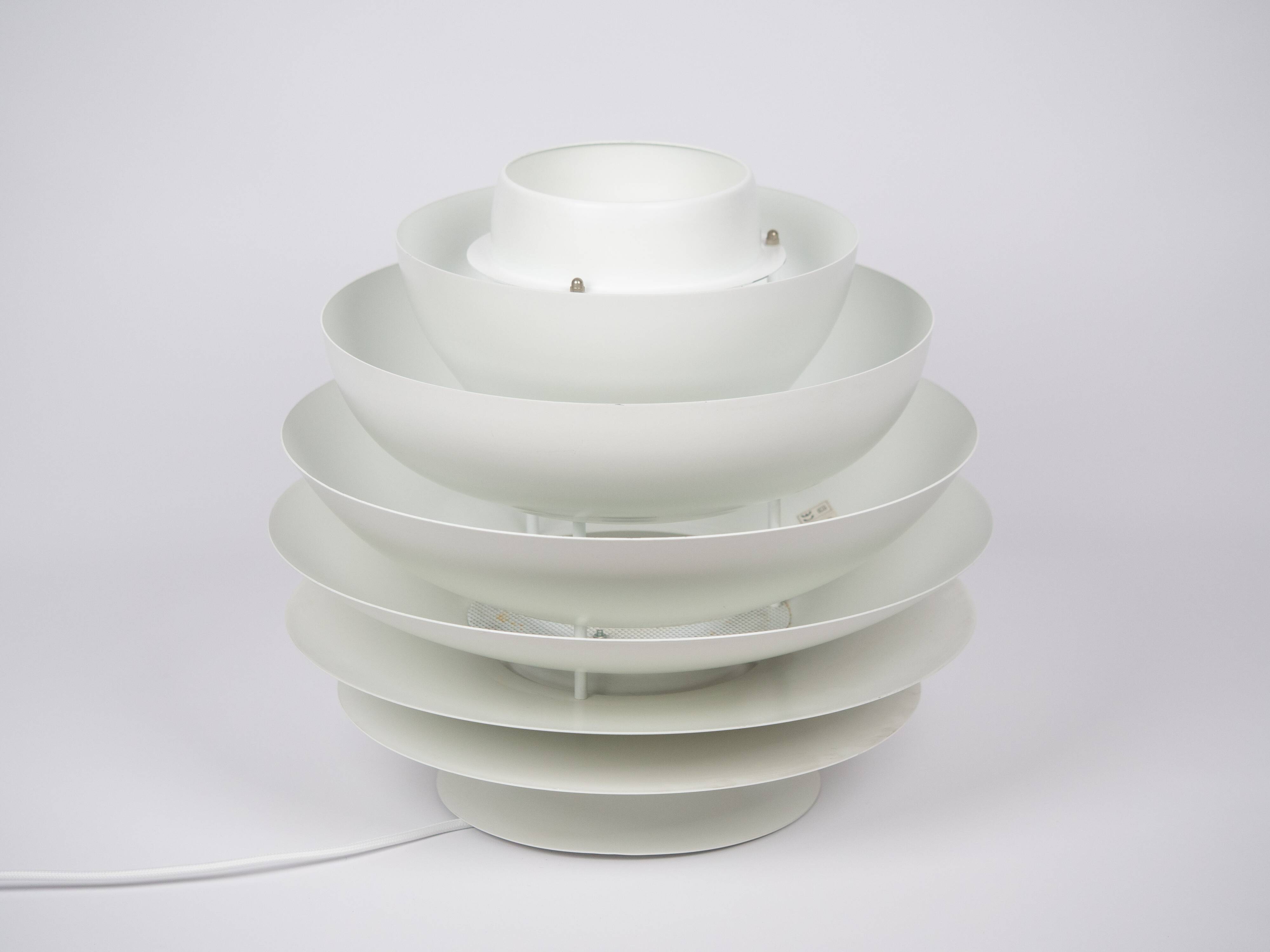 Danish vintage pendant lamp Barcelona by Bent Karlby, Lyfa, 1960s