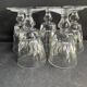 2899 – 5 Saint Louis wine glasses Jersey service In strong cut crystal