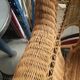 Two-chair wicker set and coffee table