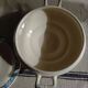 Old soup tureen or vegetable dish in Longchamp “René” iron earthenware