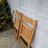Pair of folding chairs