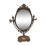 Mirror, vintage brass psyche