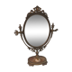 Mirror, vintage brass psyche