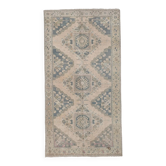 Tapis de couloir turc vintage