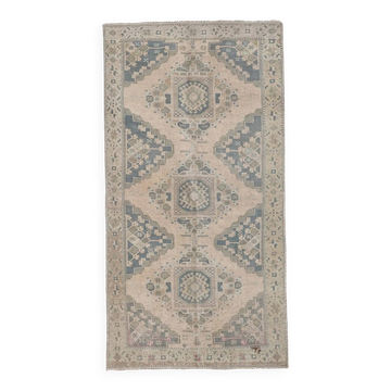 Tapis de couloir turc vintage